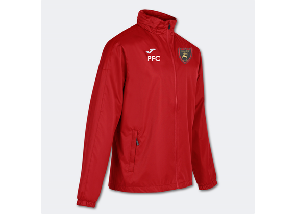 Petworth FC Rain Jacket Adult Red (Trivor)