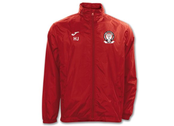 Hassocks Junior FC Shower Jacket Junior Red (Iris)