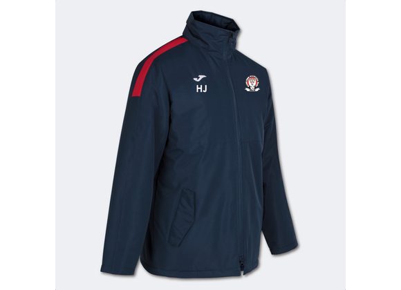 Hassocks Junior FC Coaches Winter Coat Navy/Red (Trivor)