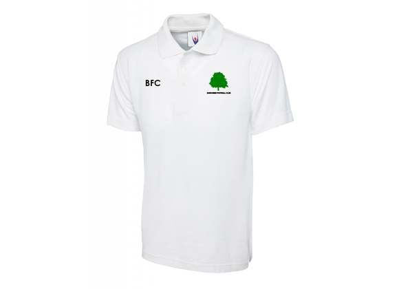 Barcombe FC Polo Shirt White (UC101)