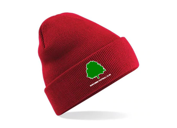 Barcombe FC Winter Hat Red