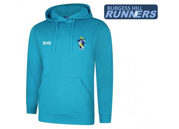Burgess Hill Runners Hoody Sapphire Blue Adult (UC)