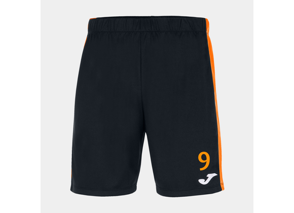 Mile Oak Women Home Shorts Black/Orange (Maxi)