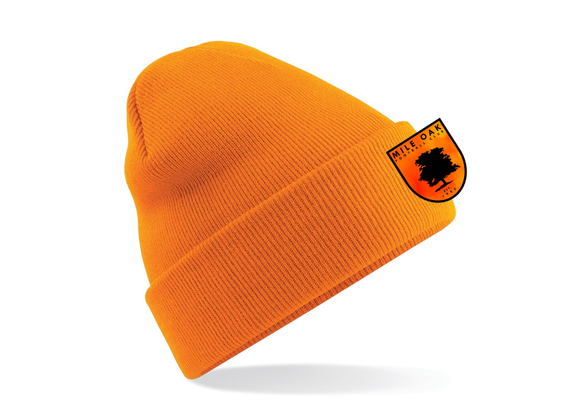 Mile Oak Women Winter Hat Orange