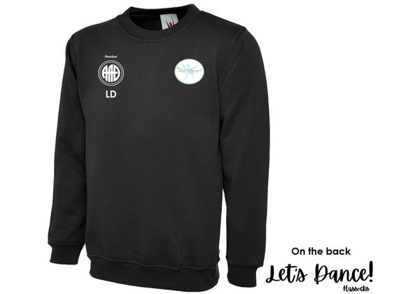 Let's Dance AAD Sweatshirt Adult Black (UC)