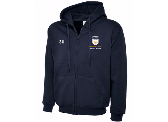 Sands United Zipped Hoody Adult Navy (UC)