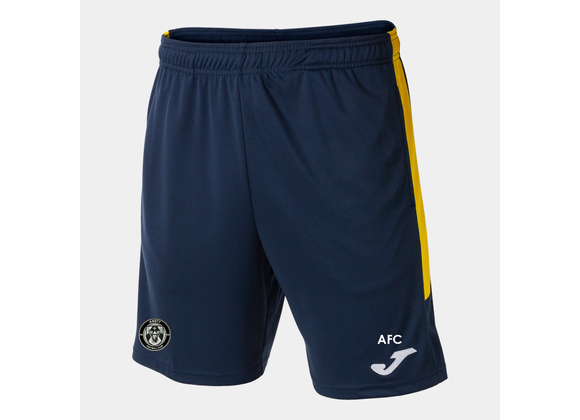 Ansty FC Pocket Shorts Navy/Yellow (Eco)