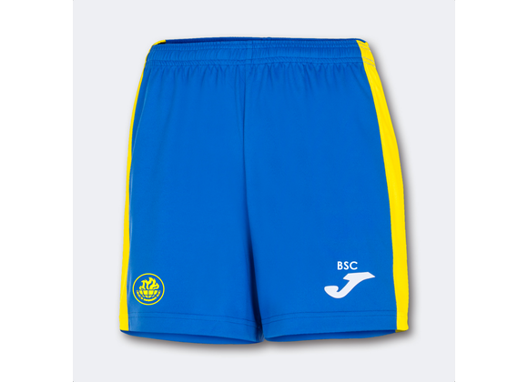 Beacon Swimming Club Shorts Womens Royal/Yellow (Maxi)