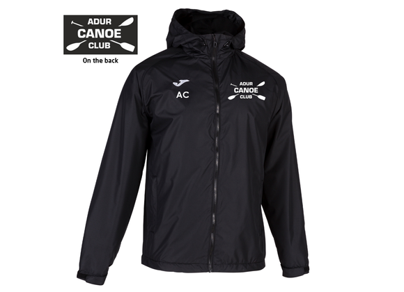 Adur Canoe Club Winter Jacket Black (Cervino)