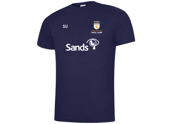 Sands United Sports Tee Adult Navy (UC)