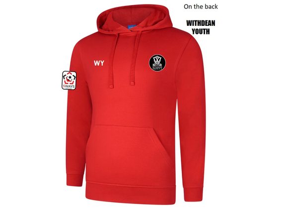 Withdean Youth Hoody Adult Red (UC)