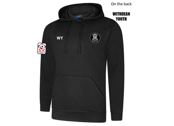 Withdean Youth Hoody Junior Black (UC)