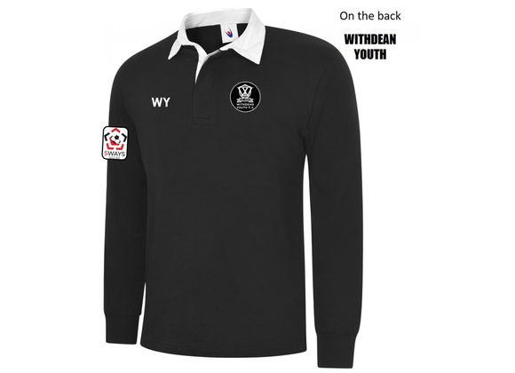 Withdean Youth Rugby Jersey Adult Black (UC)
