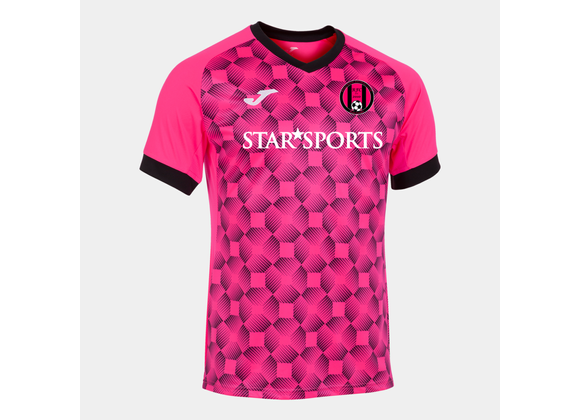 Ridgewood FC Home Shirt Pink/Black (Supernova)