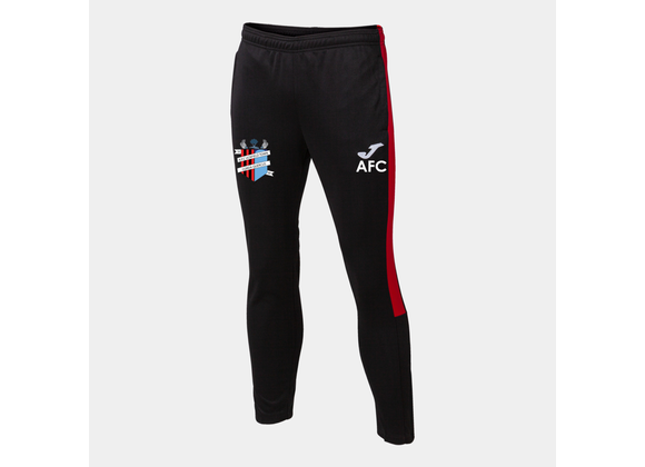AFC Uckfield Training Pants Black/Red Adult (Eco)