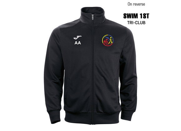 Swim 1st Triathlon Track Jacket Black Adult (Gala)