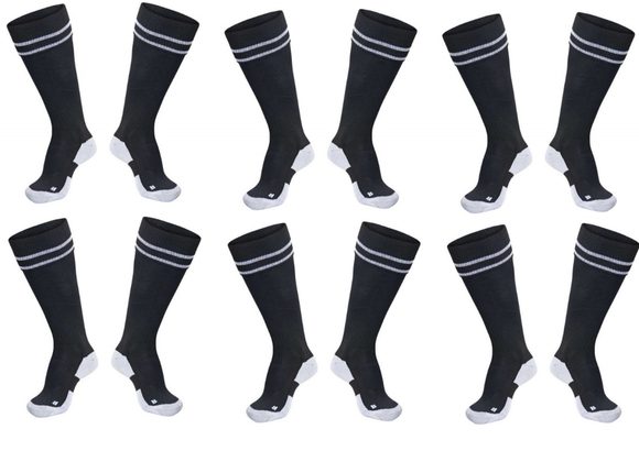 SALE - 11 x Hummel Element Adults Socks Black and White (7-12)