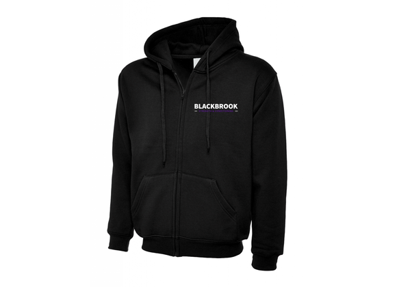 Blackbrook S&C Zipped Hoody Black (UC)