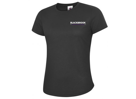 Blackbrook S&C Sports Tee Womens Black (Cool)