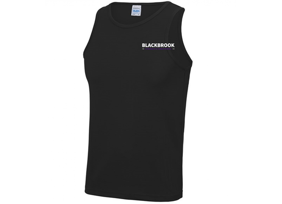 Blackbrook S&C Sports Vest Black (Cool)