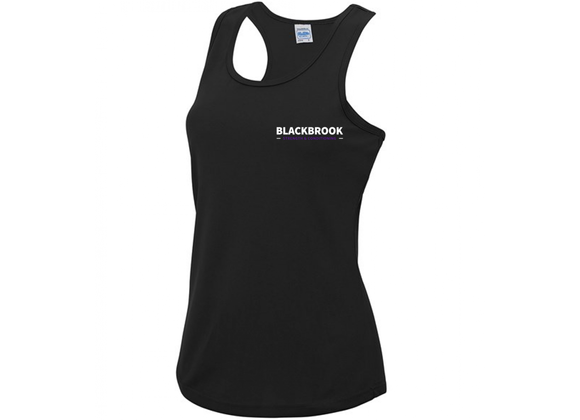 Blackbrook S&C Sports Vest Womens Black (Cool)