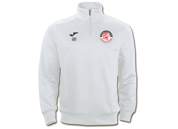 Saltdean United FC Coaches Quarter Zip White Adult (Faraon)