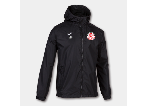 Saltdean United FC Coaches Rain Jacket Black Adult (Cervino)
