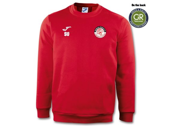 Saltdean United FC Sweatshirt Red Adult (Cairo)