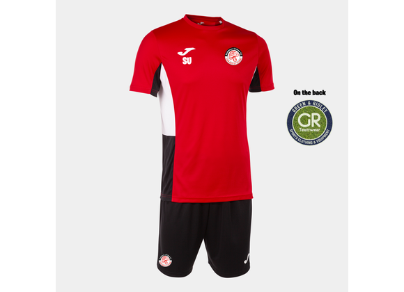 Saltdean United FC Training Set Red/Black Adult (Danubio 2)