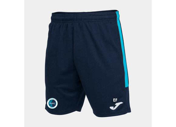 Brighton Select Football Pocket Shorts Navy/Turq Junior (Eco)