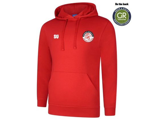 Saltdean United FC Hoody Red Adult (UC)