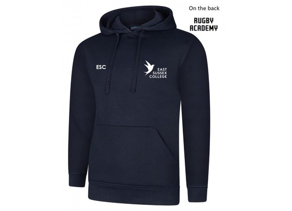 East Sussex College Rugby Hoody Navy (UC)