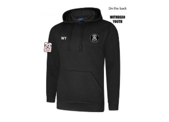 SALE Withdean Youth FC Black Hoodie age 7-8
