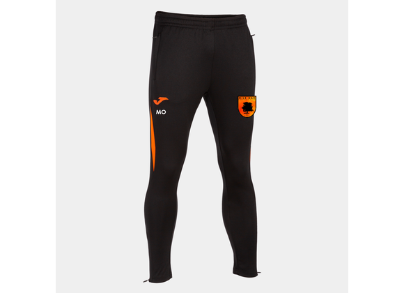 Mile Oak FC Training Pant Black/Orange Adult (C7)