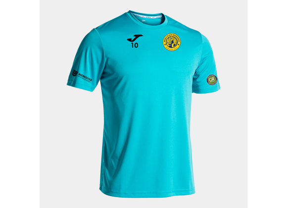 Marle Place Wanderers Players Tee Fluor Turquoise Adult (Combi)
