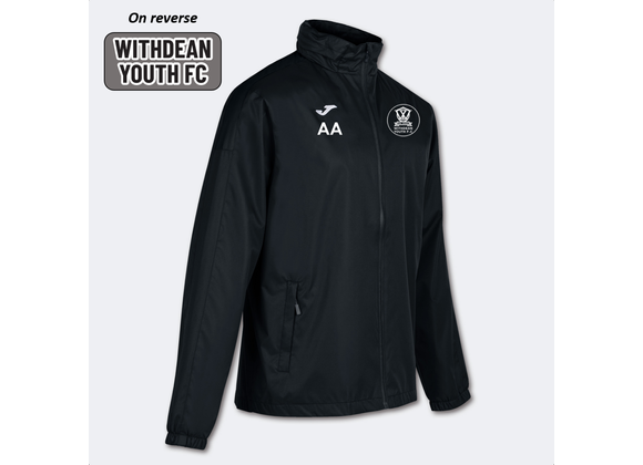 Withdean Youth Rain Jacket Adult Black (Trivor)