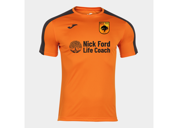 Mile Oak Women Home Shirt Orange/Black (Academy 3)