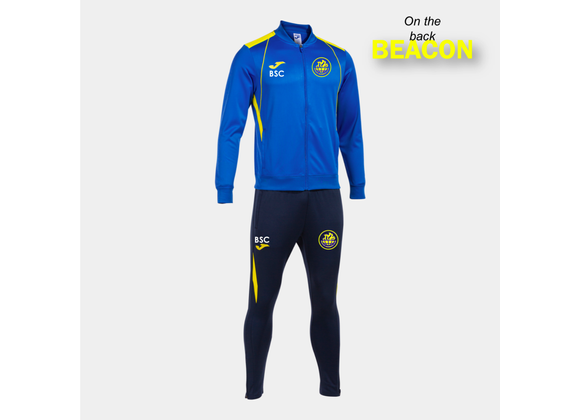 Beacon Swimming Club Tracksuit Adult Royal/Yellow (C7)