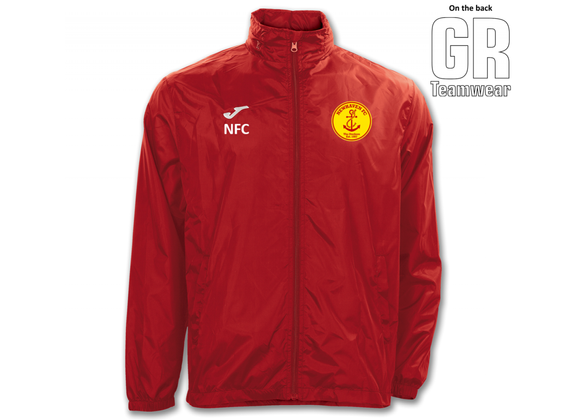 Newhaven FC Shower Jacket Red Junior (Iris)