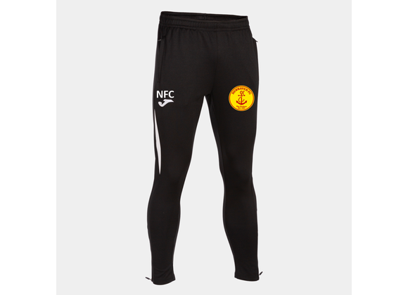 Newhaven FC Coaches Training Trousers Black/White Adult (C7)