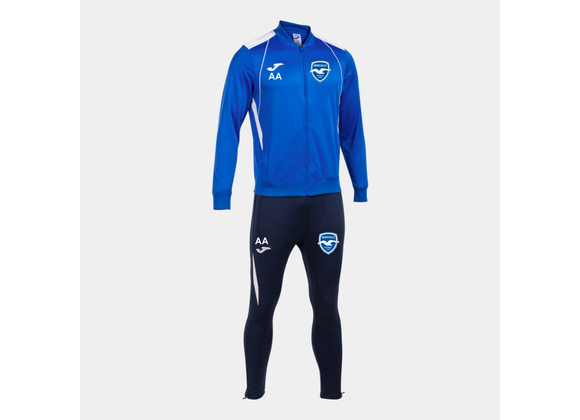 Seagulls FC Players Tracksuit Adult Royal/White/Navy (C7)