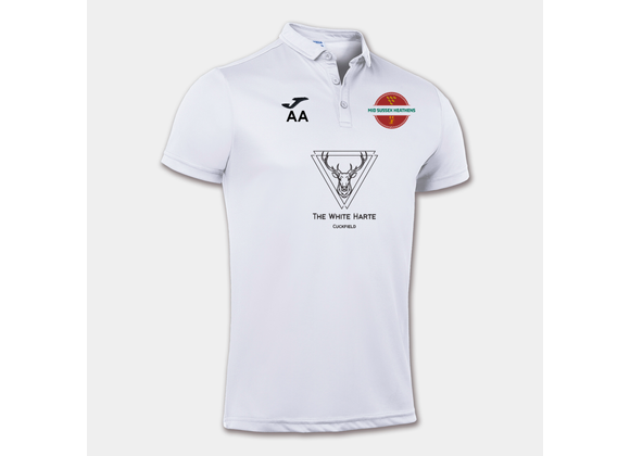 Mid Sussex Heathens Polo Shirt White (Hobby)