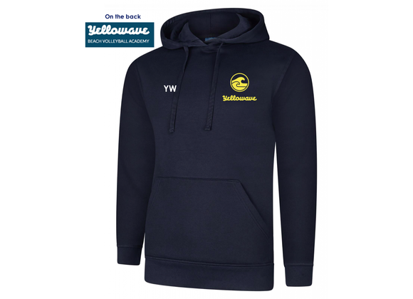 Yellowave Beach Volleyball Academy Hoody Navy Adult (UC)