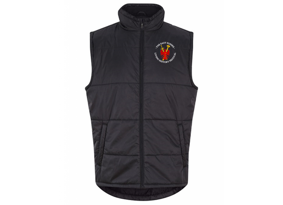 The East Sussex Living History Festival Black Bodywarmer (ProRTX)