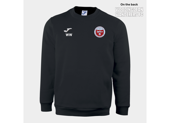 Woodingdean Wanderers Sweatshirt Black Adult (Cairo)