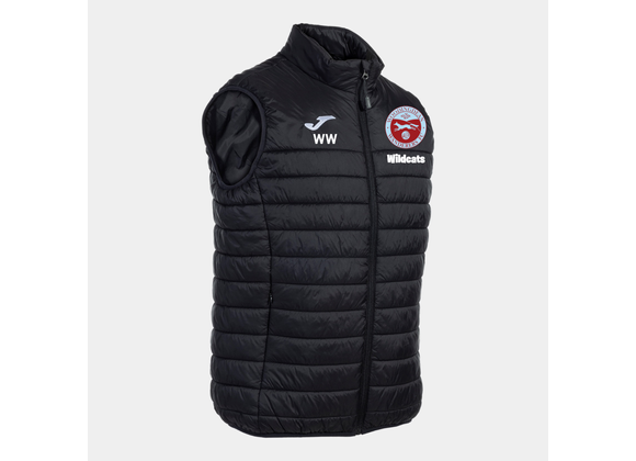 WWFC Wildcats Gilet Black Adult (Urban 5)