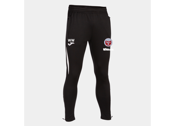 WWFC Wildcats Training Pants Black/White Adult (C7)