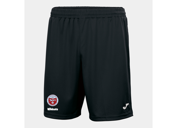 WWFC Wildcats Training Shorts Black Adult (Nobel)