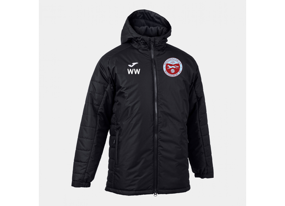 Woodingdean Wanderers Winter Coat Black Adult (Cervino)