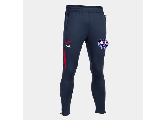 Sporting Athletico Tight Training Pants Navy/Red (C7)